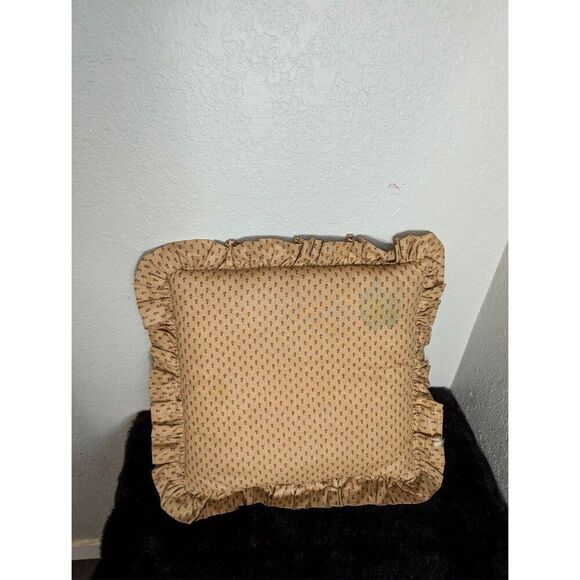 Decorative Pillow Pheasant bird  Lace Shabby Chic - Picture 3 of 4